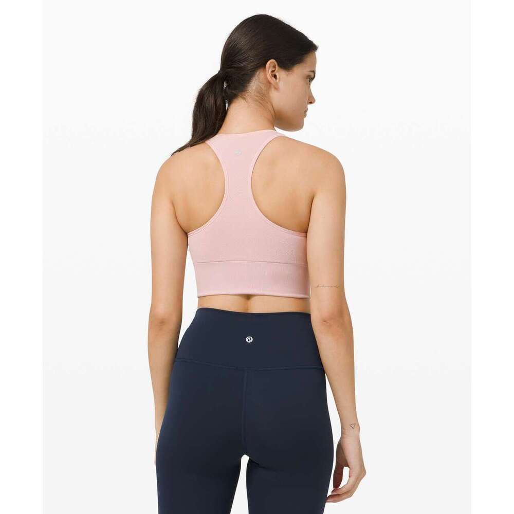 Lululemon Ebb to Train Bra *Medium Support, C/D Cup, Porcelain Pink, Size 6